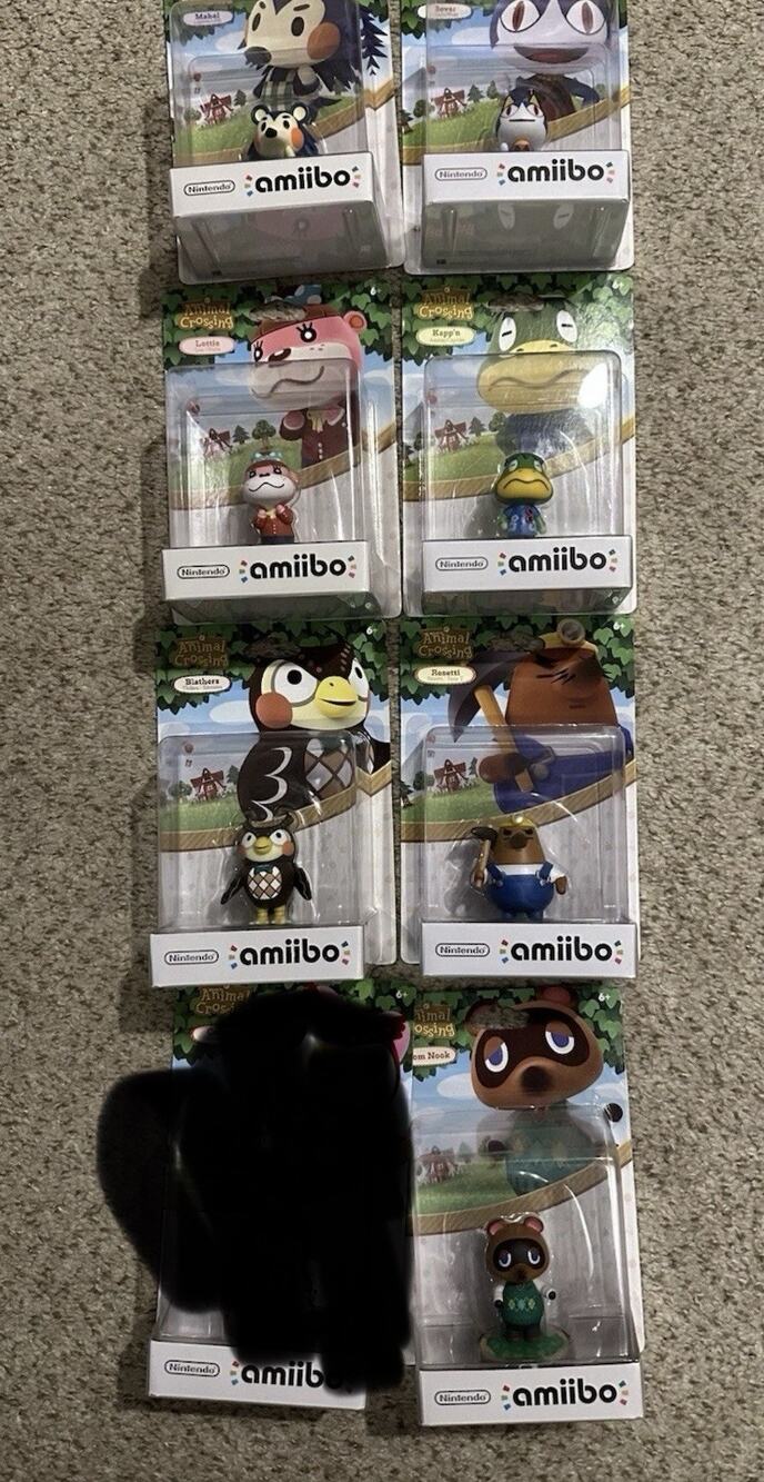 Animal Crossing New Horizons & Festival 7 Lot Amiibo Amiibos New In Box